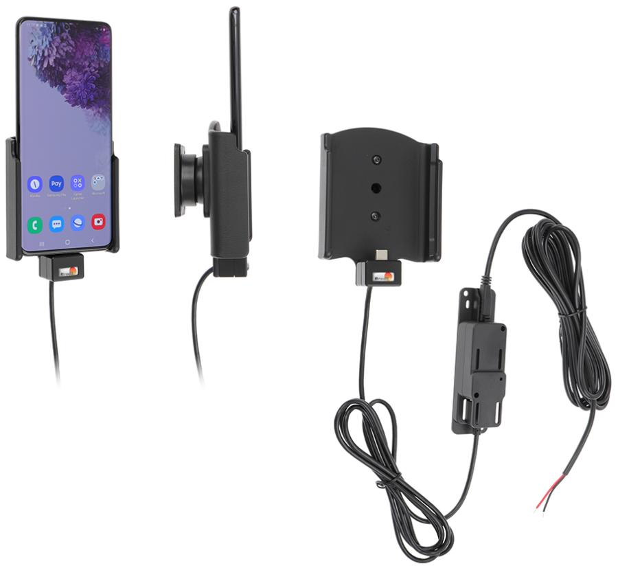 Brodit 727191 Aktiv hållare med kulled för fast installation Samsung Galaxy S20 Plus 5G