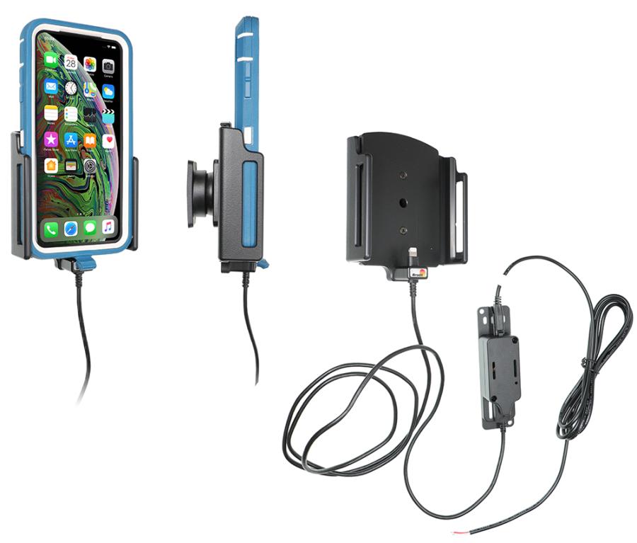 Brodit 727084 Aktiv hållare med kulled för fast installation Apple iPhone 11 Pro/ProMax/XsMax