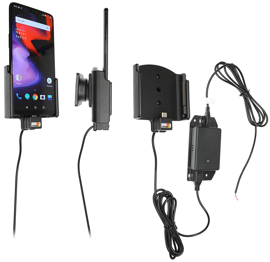 Brodit 713059 Aktiv hållare för fast installation OnePlus 6/T
