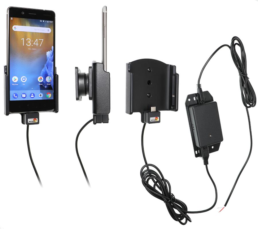 Brodit 713030 Aktiv hållare för fast installation Nokia 8