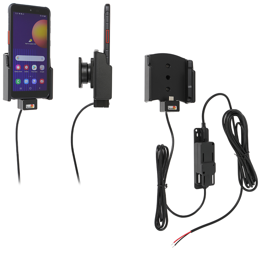 Brodit 727242 Aktiv hållare för fast installation USB-C Samsung Galaxy Xcover 5