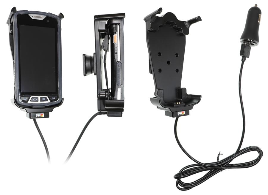 Brodit 721036 Active holder cig-plug USB-A bumpe M3 Mobile SM10/SM15/SM20