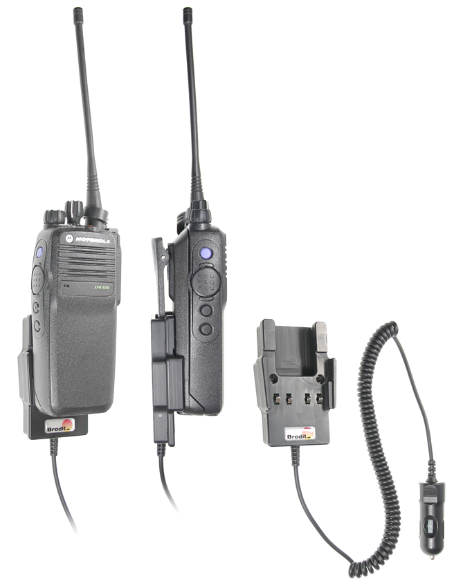 Brodit 530493 Active holder cig-plug Motorola DP2000 MOTOTRBO DP3400/3401 R7