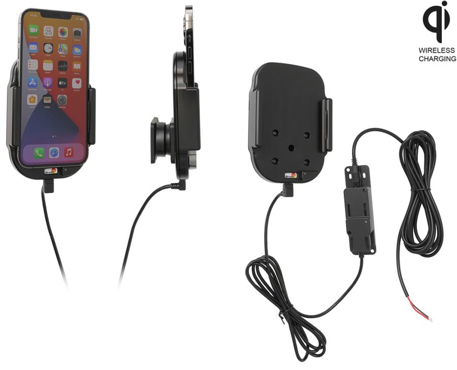 Brodit 719236 Active holder Qi fixed installation Apple iPhone 12 Pro Max