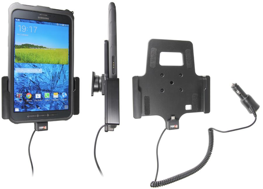 Brodit 512676 Active holder with tilt swivel cig-plug Samsung Galaxy Tab Active