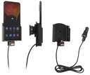 Brodit 721142 Aktiv hållare med kulled USB-kabel och cigg-adapter Samsung Galaxy A50 (SM-A505)