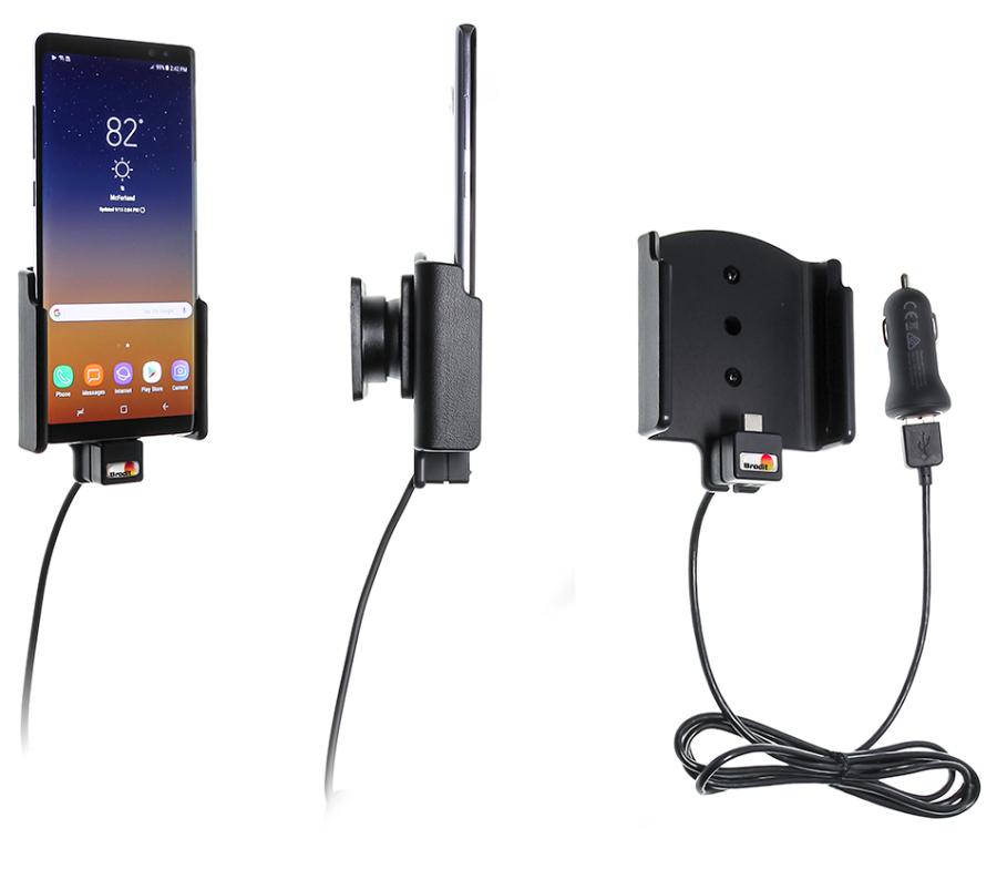 Brodit 521999 Aktiv hållare med kulled ciggkontakt Samsung Galaxy Note 8