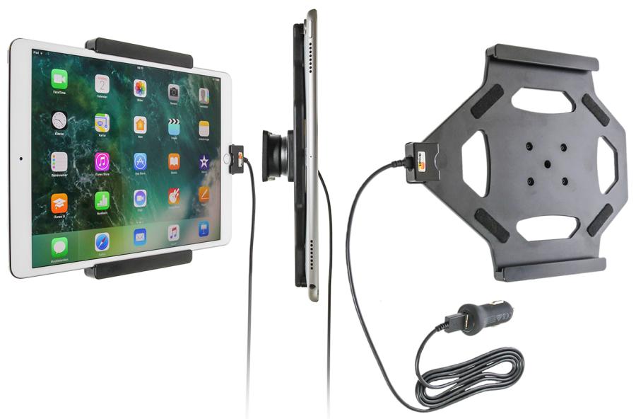 Brodit 521977 Aktiv hållare med kulled ciggkontakt Apple iPadPro 10.5 A1701 A1709