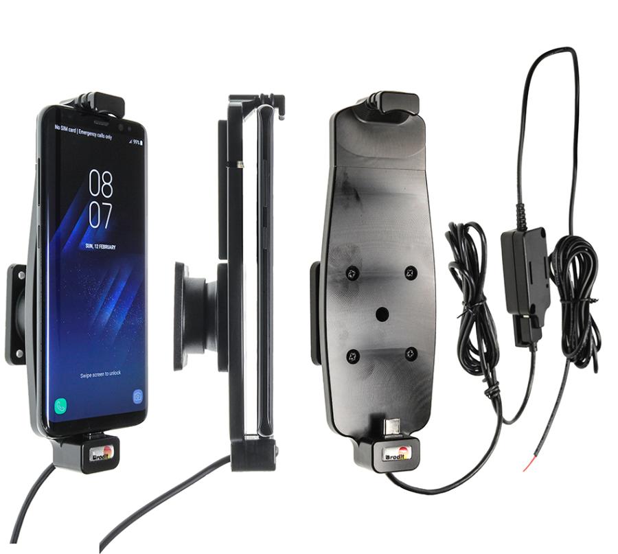 Brodit 527964 Aktiv hållare med kulled för fast installation Samsung Galaxy S8
