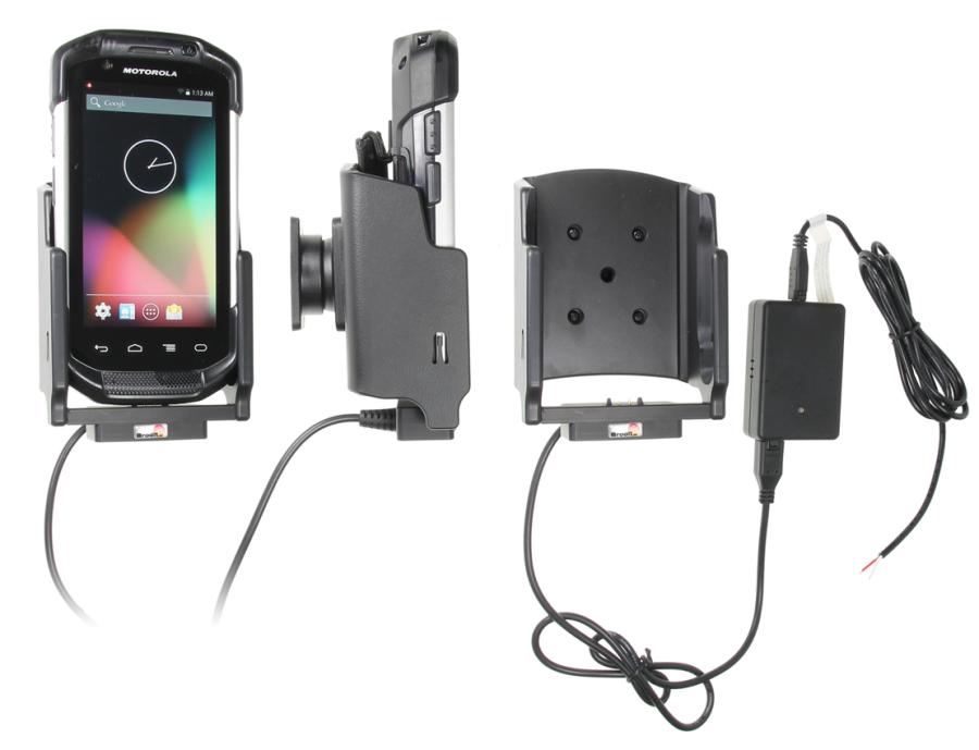 Brodit 513707 Active holder with tilt swivel for fixed installation Motorola TC70 TC75 Symbol TC70