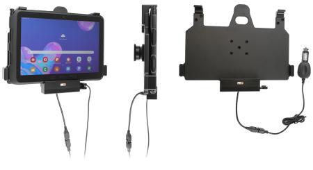 Brodit 712149 Aktiv hållare med kulled ciggkontakt USB host Samsung Galaxy Tab Active Pro T5