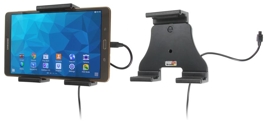 Brodit 721070 Active holder with USB-cable and cig-plug adapter