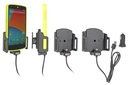Brodit 521621 Aktiv hållare med USB-kabel och cigg-adapter