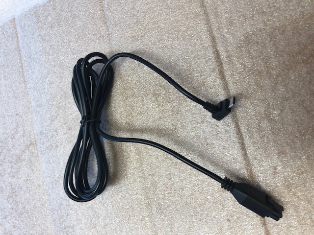 Brodit IP322 Angled Micro-USB to Molex cable