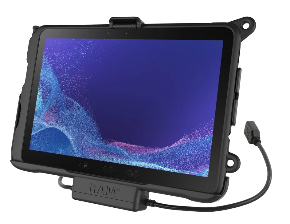 EOL RAM-HOL-SAM52CP-1AU korvaa  EZ-Roll'rÖ Power & Data Doteline Tab Active4 Pro & Tab Active Pro 