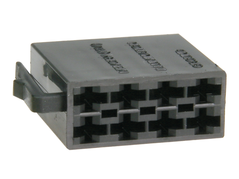 ISO male, power section, black