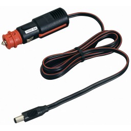Cigarette lighter lead 8 A with 2.1 mm DC plug