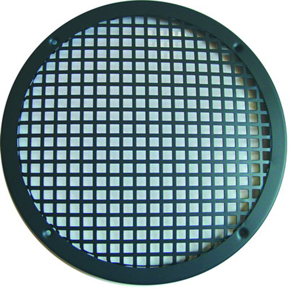 Kaiutinritilä 200mm/8" metalli 
