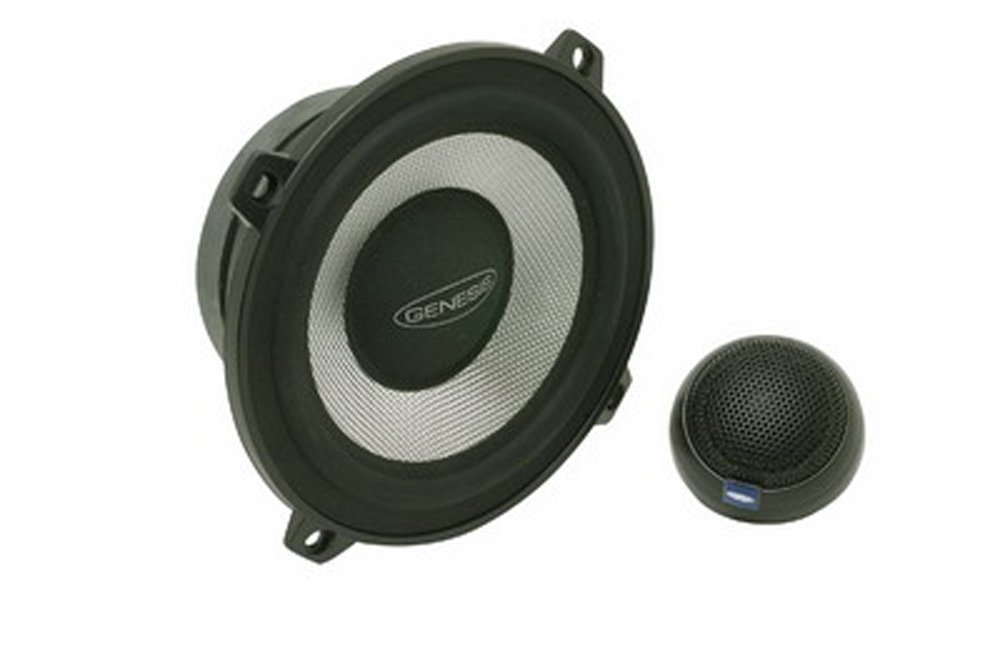 Komponenthögtalarsats 2-vägs 13 cm Genesis Audiophile