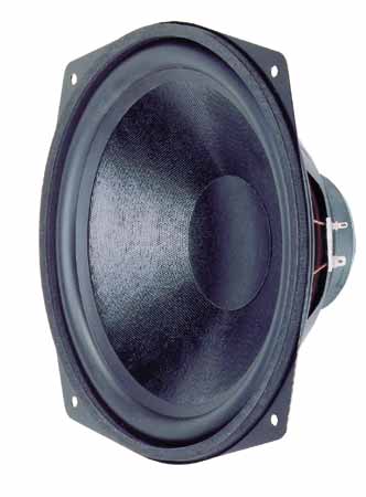 Högtalare bashögtalare 250 mm 8" 8 ohm 80 W