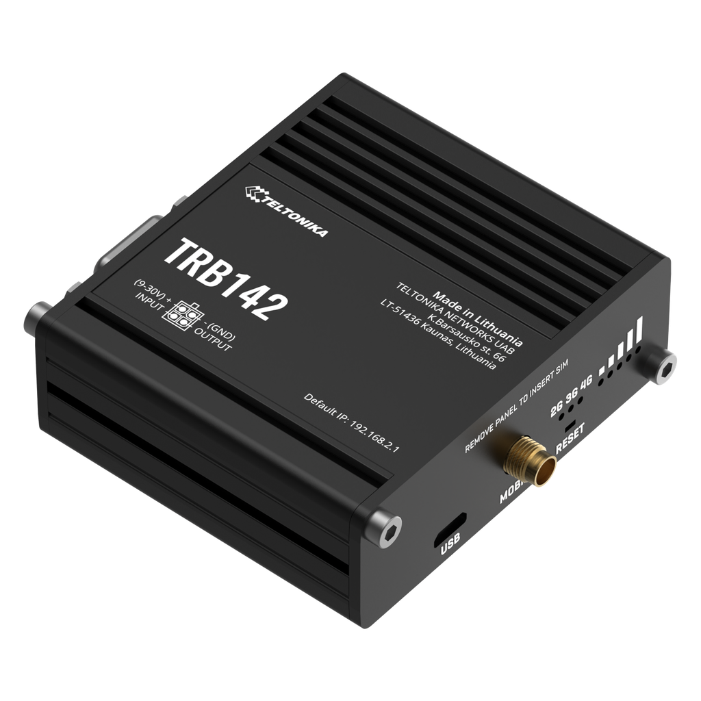 4G-router RS232 2× I/O Cat 1