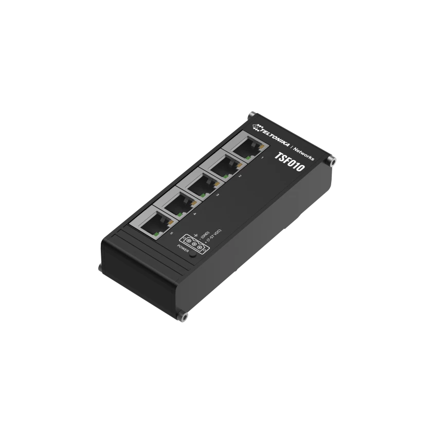 5-port Compact 100 Mbps industrial switch