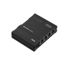 4‑porttinen erittäin kompakti 1000 Mbps kytkin DIN