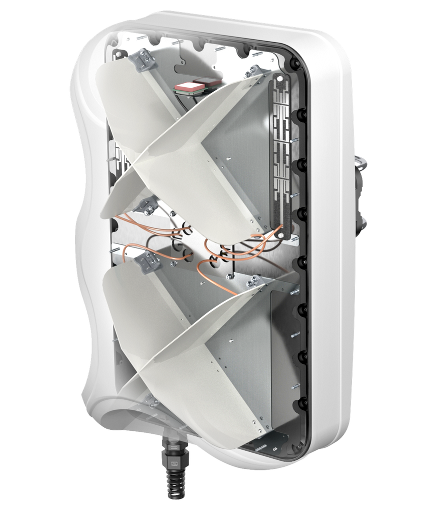 QuMax kotelo sopii RUTx50 integroitu 4x4 4G/5G +GPS + WiFi