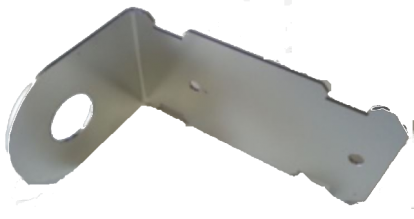 L-shaped mounting bracket for Roger GPS antenna