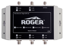 Roger GNSS-splitter 1-to-5 (−4 dB ×1, −12 dB ×4), TNC-hona, IP67