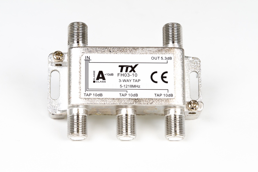 Avtappare 1/3 5-1300 MHz 10 dB Docsis 3,1 -kompatibel