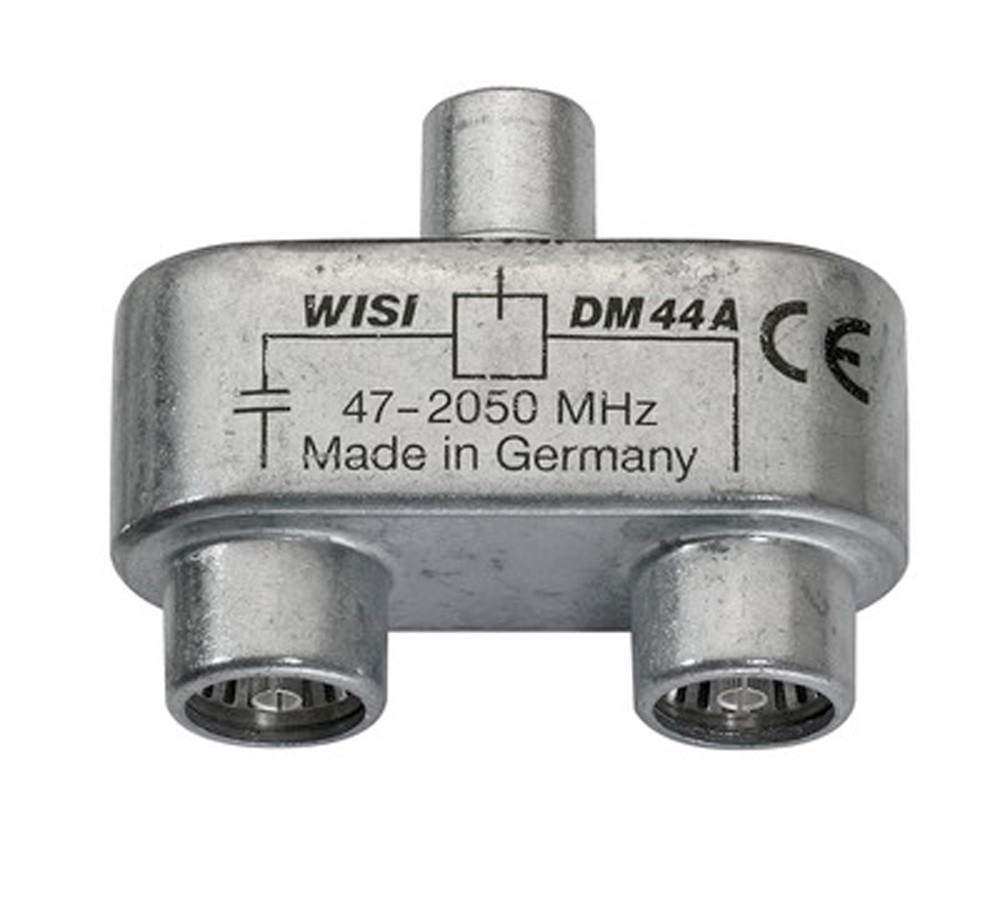 Splitter IEC male/2 female 47-2050 MHz DISCONTINUED