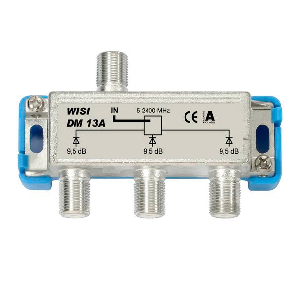 Fördelare 1/3 5-2400 MHz 7-10,5 dB