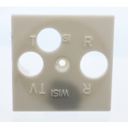 Centrumplatta för multimediauttag 48×48 mm