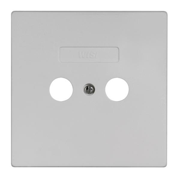 Cover plate for antenna outlet 85×85 mm
