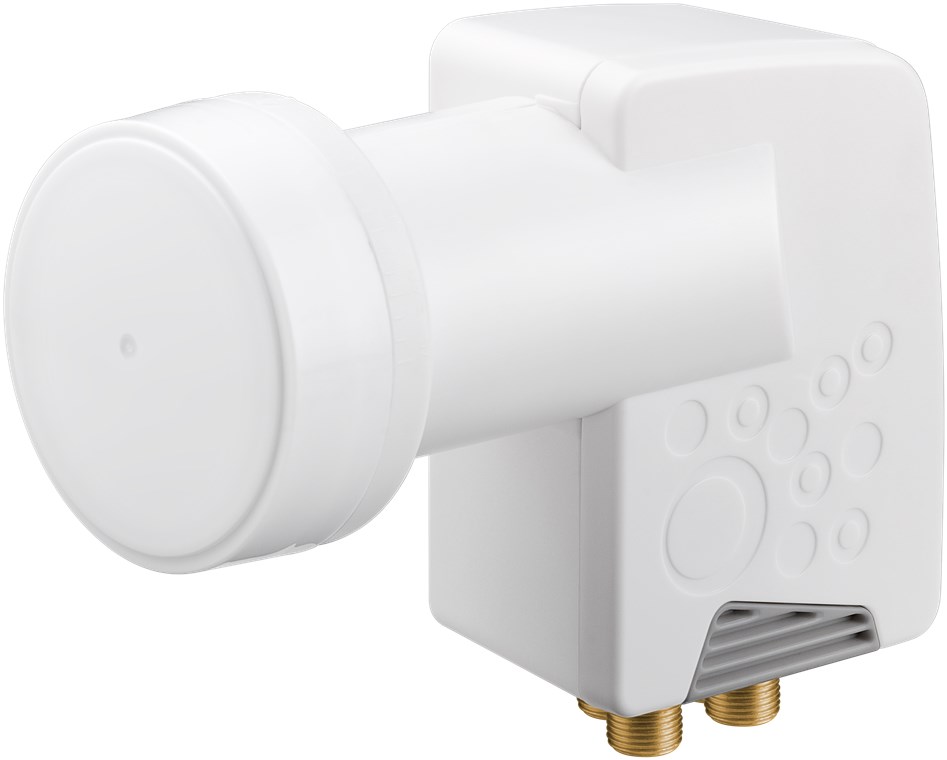 LNB quattro 55 dB, brusfaktor 0,1 dB GOOBAY