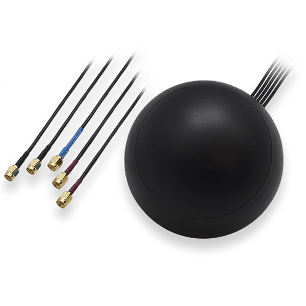 4G/WiFi MiMo + GPS ant 3 dBi 698-2690 MHz 3m kaap SMA-uros