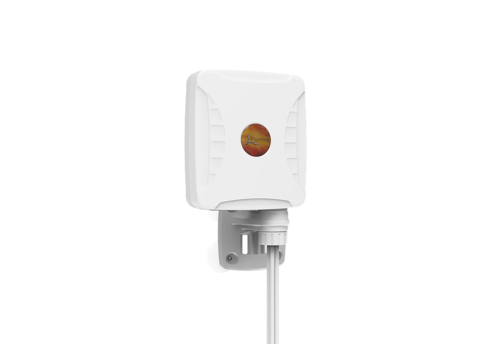 5G panel antenna for indoor or outdoor use 2×2 MIMO 3 dBi 690-3800 MHz 5 m cable 2×SMA-male connector