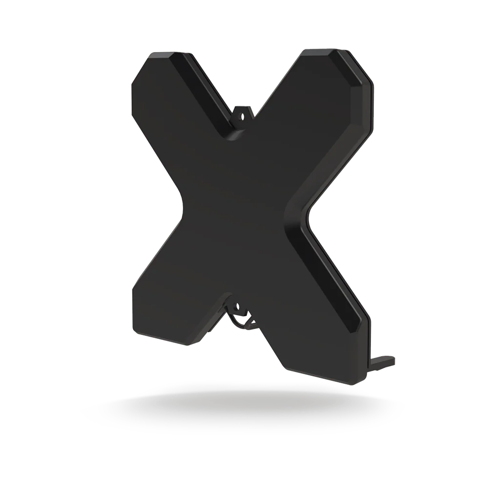 5G antenni sisäkäyttöön ympärisäteilevä  2/5dBi 617-6000 MHz 2m kaapeli 2xTS9-uros liitin