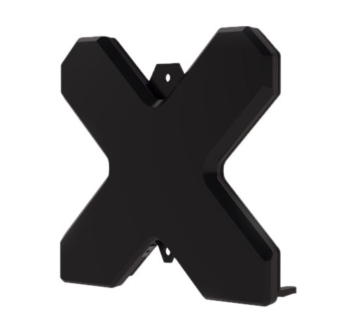 5G antenni sisäkäyttöön ympärisäteilevä  2/5dBi 617-6000 MHz 2m kaapeli 2xSMA-uros liitin