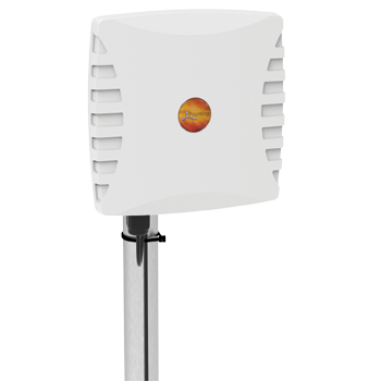 WiFi-panel antenna 4×4 MIMO 2.4/5.0 GHz 11 dBi 4×SMA-female connector