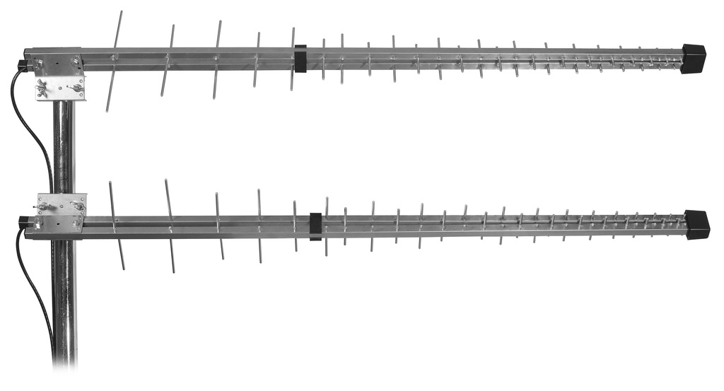 P-60 5G Suunta-antenni ulkokäyttöön 2x2 MiMo 2x10 m kaapeli SMA-uros 