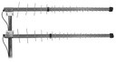 P-60 5G Suunta-antenni ulkokäyttöön 2x2 MiMo 2x10 m kaapeli SMA-uros 