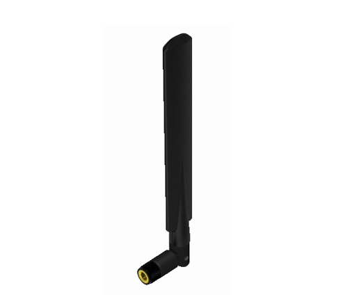 WiFi piiska-antenni nivelellä 2.4/5.0 GHz, RP-SMA-uros, 5 dBi