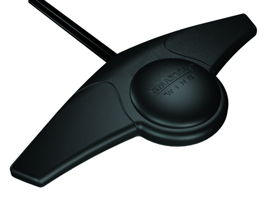 4G antenni lasiin liimattava GPS/GNSS 790-2690 MHz 2,5m kaapeli 2xSMA-uros liittimet Smartwing