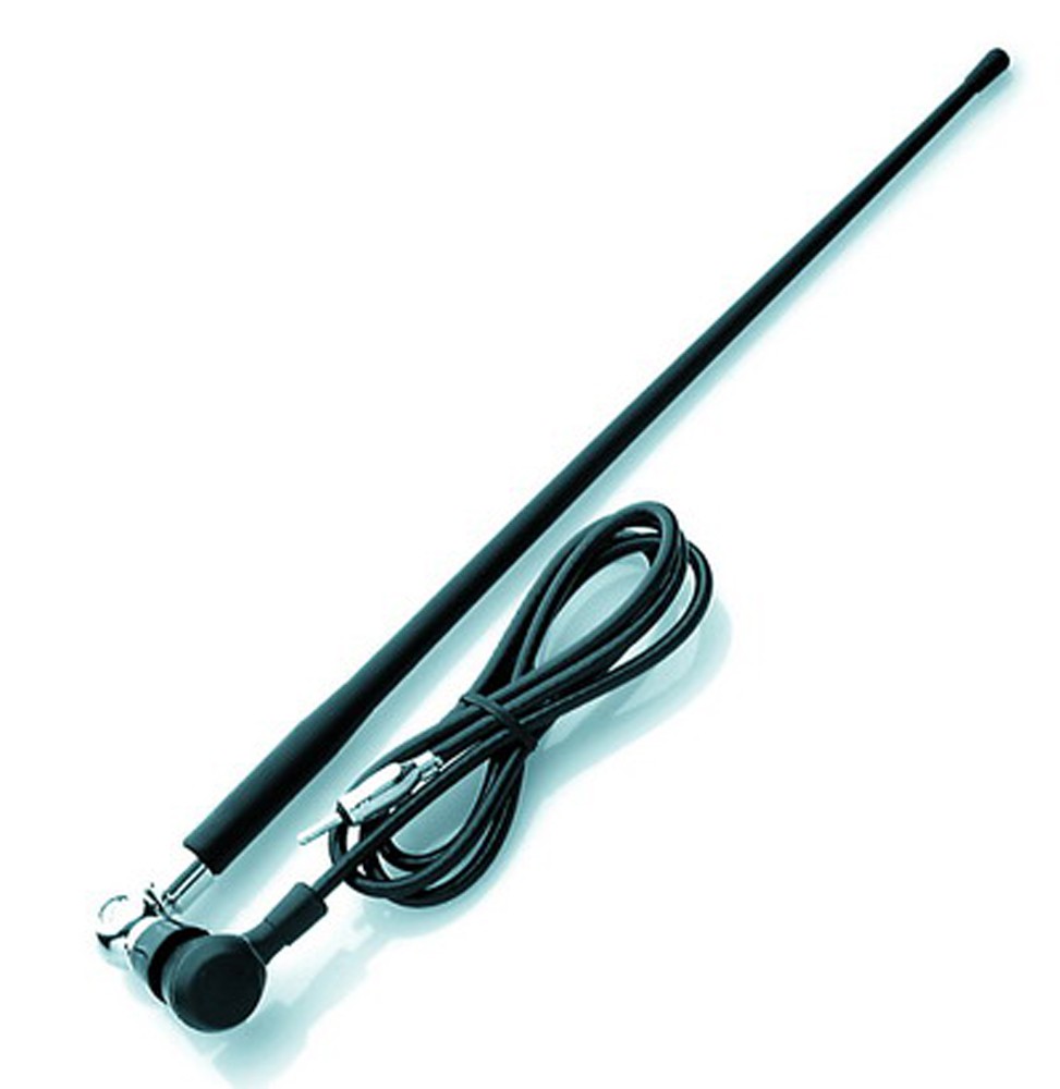 Autoantenni kumipatukka 90° nivel 1,2 m kaapeli 9 mm as.reikä