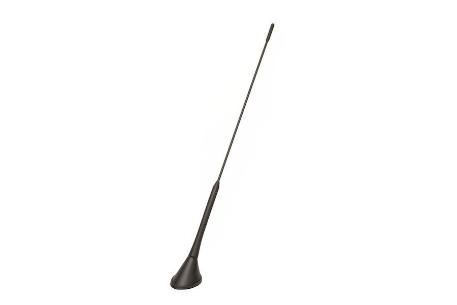 AM/FM-antenn 40 cm 60° Fakra-hane vit 0,2 m