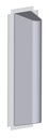 VIRVE panelantenn 380-430 MHz 12,5 dBi, N-hona, +AETM160-1