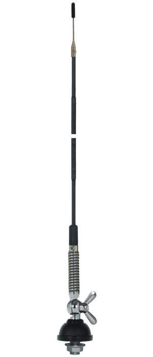 CB mobile antenna, fibreglass/flexible, 550 mm, 100 W, 400 kHz