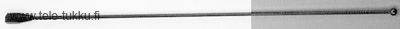 Varapiiska FM teräs 001-002 6 mm kierre